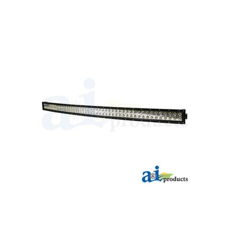 A & I Products Work Lamp, Curved Double Row Light Bar, E-Series LED, Combo Flood / Spot, 50 0" x0" x0" A-LTB350CE